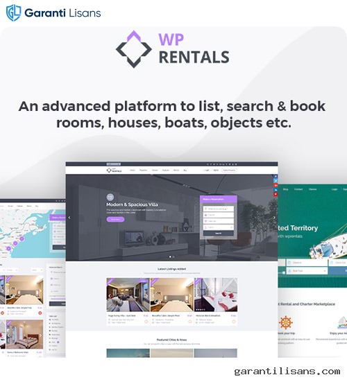 WP Rentals – Booking Accommodation WordPress Theme