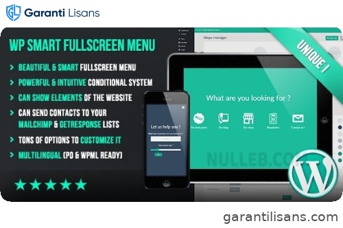 WP Smart Fullscreen Menu