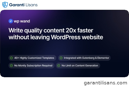 WP Wand Pro – Free AI Content Generation Plugin for WordPress