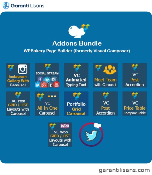 WPBakery Page Builder Addons Bundle (formerly Visual Composer)