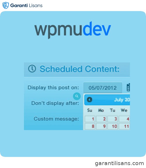 WPMU DEV Schedule Selected Content