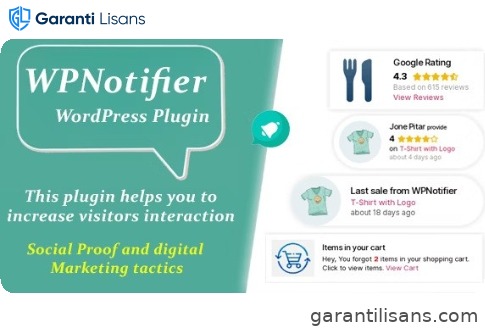 WPNotifier – Notification WordPress Marketing Plugin For Visitors Attention and Social Proof