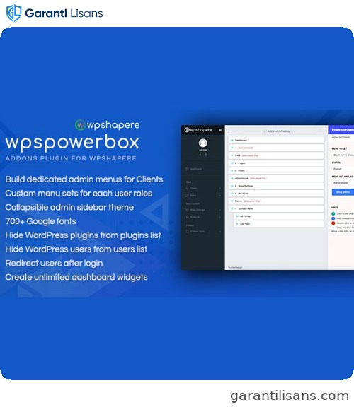 WPSPowerbox – Addon for WPShapere WordPress Admin Theme