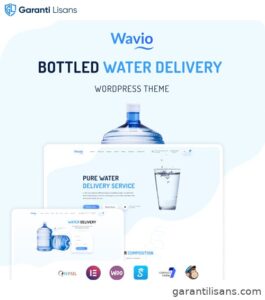 Wavio – Water Delivery & Aqua Filters WordPress Theme