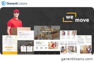 WeMove – Home Moving & Logistic WordPress Theme