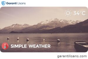 Weather WordPress Shortcode & Widget – Simple Weather Plugin