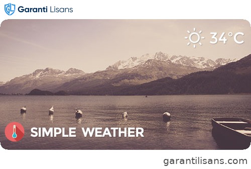 Weather WordPress Shortcode & Widget – Simple Weather Plugin