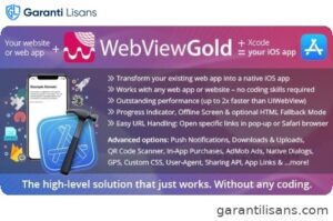 WebViewGold for iOS – WebView URL/HTML to iOS app + Push, URL Handling, APIs & much more!