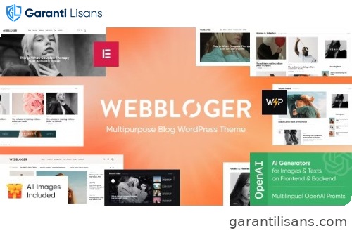 Webbloger – Multipurpose Blog WordPress Theme