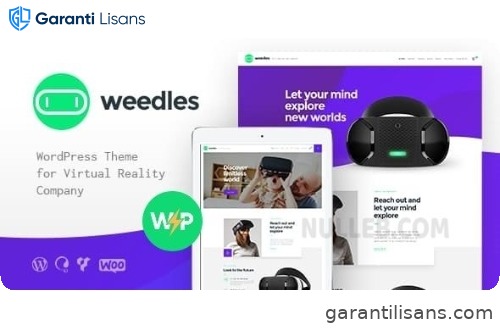Weedles | Virtual Reality Landing Page & Store WordPress Theme