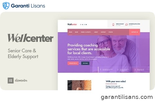 Wellcenter – Senior Care & Support WordPress Theme