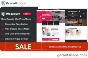 Wesecure – Home Security WordPress Theme
