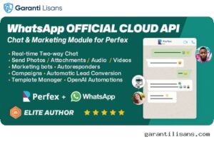 WhatsApp Official Cloud API Chat & Marketing module for Perfex CRM