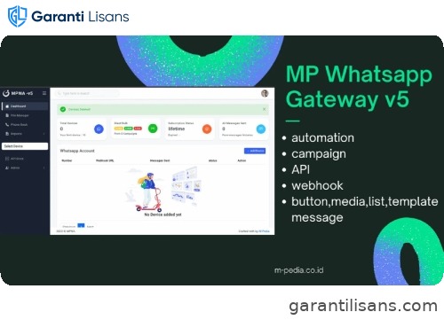 Whatsapp Gateway | Multi Device | mpedia