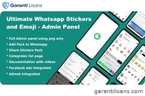 Whatsapp Telegram Signal Stickers and Animated Stickers – Admin Panel