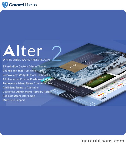 White Label WordPress Plugin – WpAlter