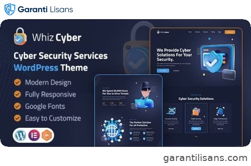 WhizCyber | Cyber Security WordPress Theme