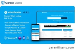 WhoisBooks | Domain Whois Lookup PHP Script