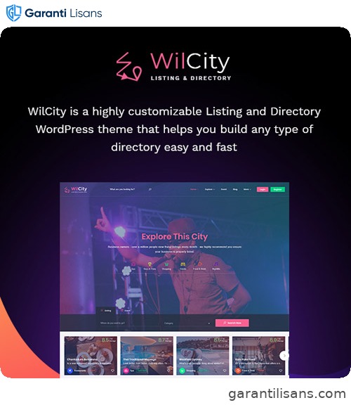 Wilcity – Directory Listing WordPress Theme