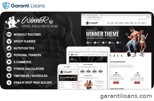 Winner – Fitness & Gym WordPress Theme