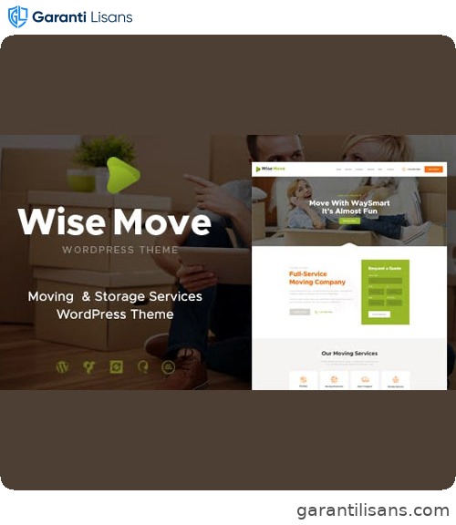 Wise Move | Relocation and Storage Services WordPress Theme