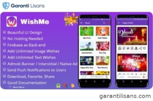 WishMe – Festival Wishes Android App With Firebase Back-end
