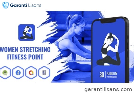 Women Stretching Fitness Point – Android App with Facebook and Google Ads