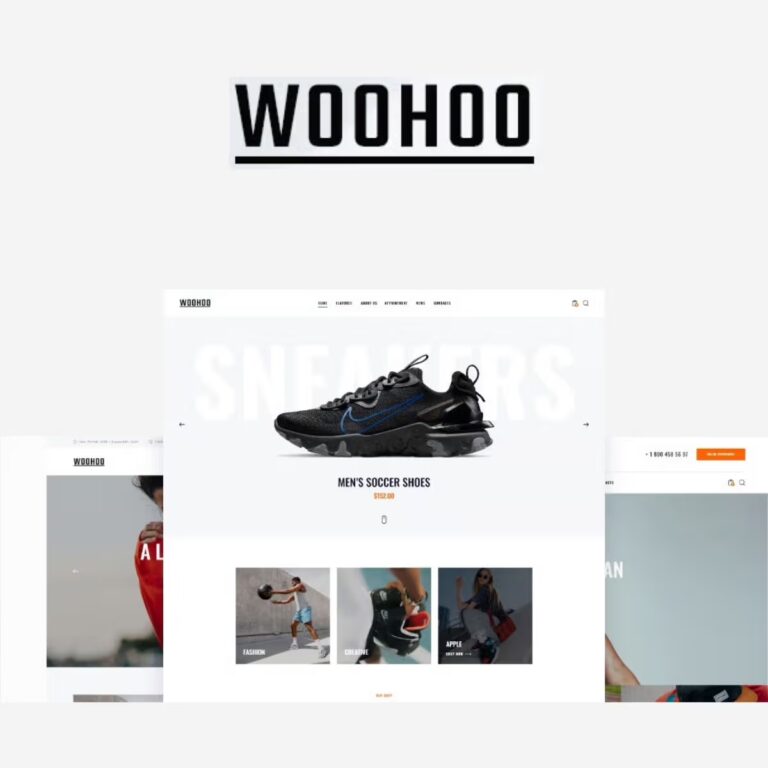 Woo Hoo – Sports Store WordPress Theme