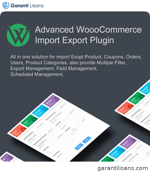 Woo Import Export
