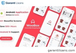 WooBox – WooCommerce Android App E-commerce Full Mobile App + kotlin | Full Applications