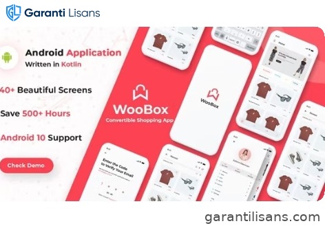 WooBox – WooCommerce Android App E-commerce Full Mobile App + kotlin | Full Applications