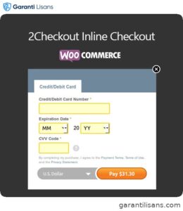 WooCommerce 2Checkout Inline Checkout