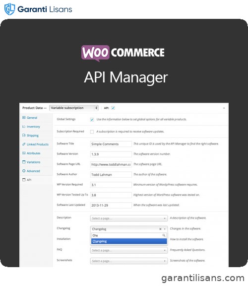 WooCommerce API Manager