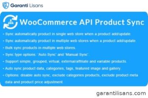 WooCommerce API Product Sync with Multiple WooCommerce Stores (Shops)