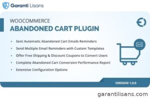 WooCommerce Abandoned Cart Email Plugin, Recover Abandoned Carts