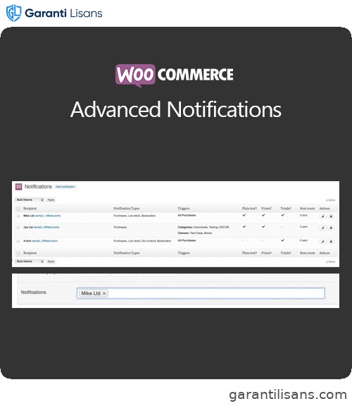 WooCommerce Advanced Notifications