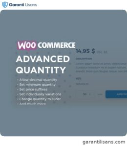 WooCommerce Advanced Quantity