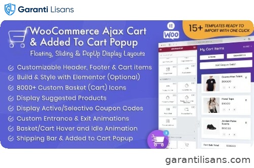 WooCommerce Ajax Cart & Added To Cart Popup – Floating/Sliding/Popup All in One Cart/Checkout Plugin