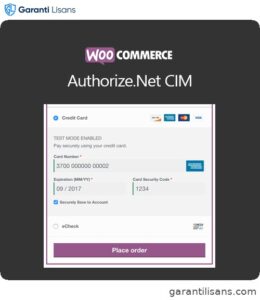WooCommerce Authorize.Net CIM