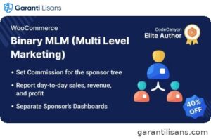 WooCommerce Binary Multi Level Marketing [MLM]