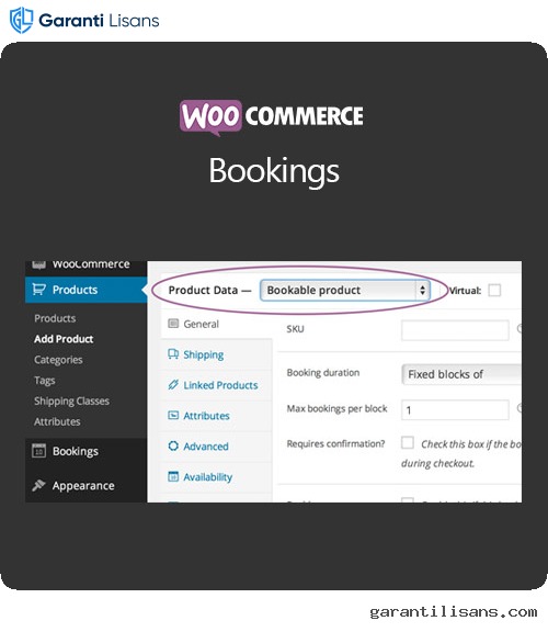 WooCommerce Bookings
