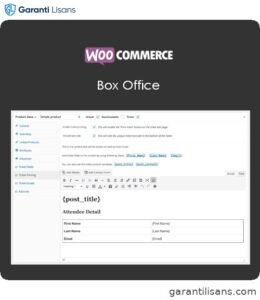 WooCommerce Box Office