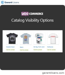 WooCommerce Catalog Visibility Options