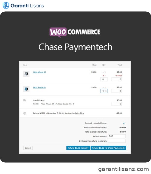 WooCommerce Chase Paymentech