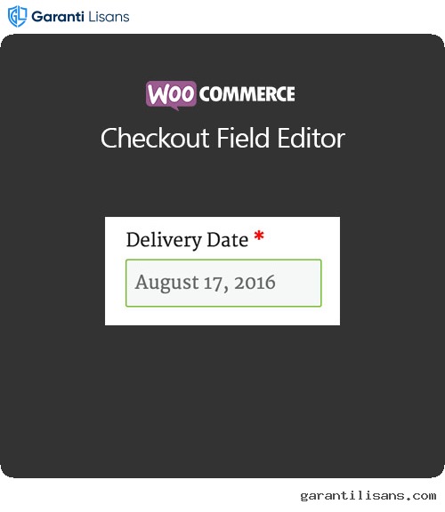 WooCommerce Checkout Field Editor