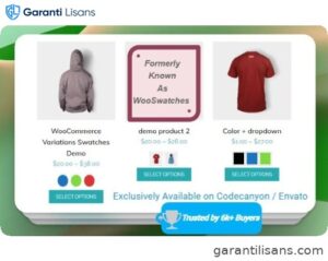 WooCommerce Color or Image Variation Swatches