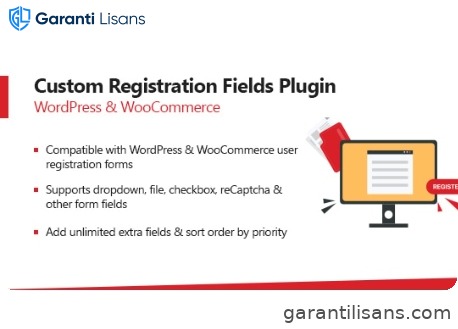 WooCommerce Custom Registration Fields Plugin