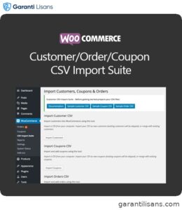 WooCommerce Customer/Order/Coupon CSV Import Suite