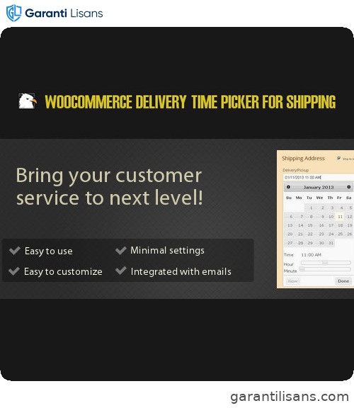 WooCommerce Delivery Time Picker for Shipping