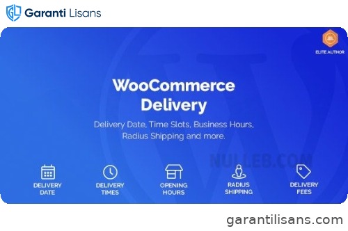 WooCommerce Delivery —Delivery Date & Time Slots